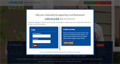 Desktop Screenshot of localess.com